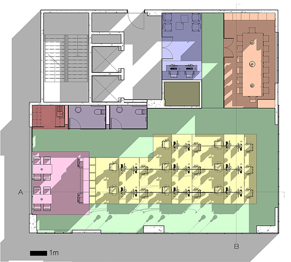 Proposed  floor plan